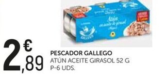Comerco Cash & Carry PESCADOR GALLEGO ATÚN ACEITE GIRASOL 52 G P-6 UDS. oferta