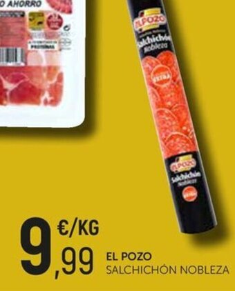 Comerco Cash & Carry EL POZO SALCHICHÓN NOBLEZA oferta
