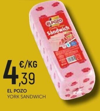 Comerco Cash & Carry EL POZO YORK SANDWICH oferta