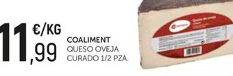 Comerco Cash & Carry COALIMENT QUESO OVEJA CURADO 1/2 PZA. oferta