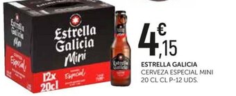 Comerco Cash & Carry ESTRELLA GALICIA CERVEZA ESPECIAL MINI 20 CL CLP-12 UDS. oferta