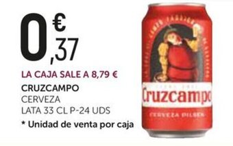 Comerco Cash & Carry CRUZCAMPO CERVEZA oferta