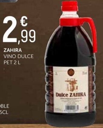 Comerco Cash & Carry ZAHIRA VINO DULCE PET 2 L oferta