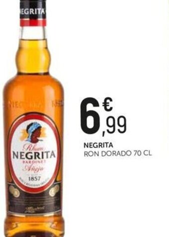 Comerco Cash & Carry NEGRITA RON DORADO 70 CL oferta