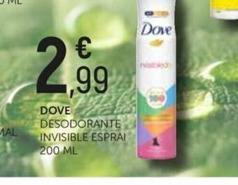 Comerco Cash & Carry DOVE DESODORANTE INVISIBLE ESPRAI 200 ML oferta