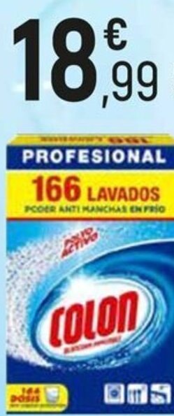 Comerco Cash & Carry DETERGENTE POLVO 166 DOSIS oferta