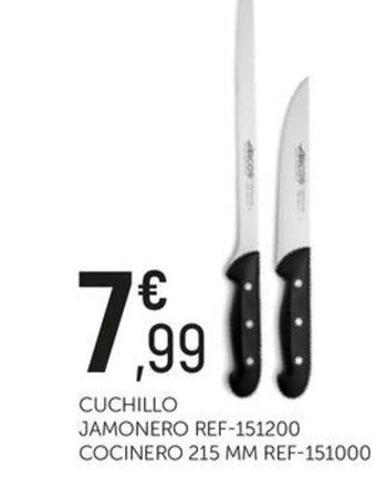 Comerco Cash & Carry CUCHILLO JAMONERO REF-151200 COCINERO 215 MM REF-151000 oferta