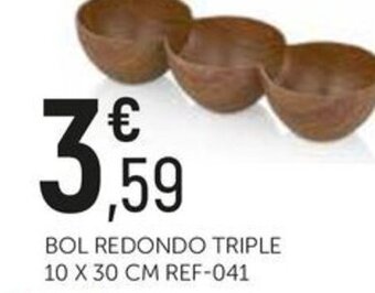 Comerco Cash & Carry BOL REDONDO TRIPLE 10 X 30 CM REF-041 oferta