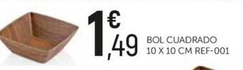 Comerco Cash & Carry BOL CUADRADO 10 X 10 CM REF-001 oferta