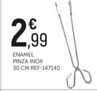 Comerco Cash & Carry ENAMEL PINZA INOX 30 CM REF-147140 oferta