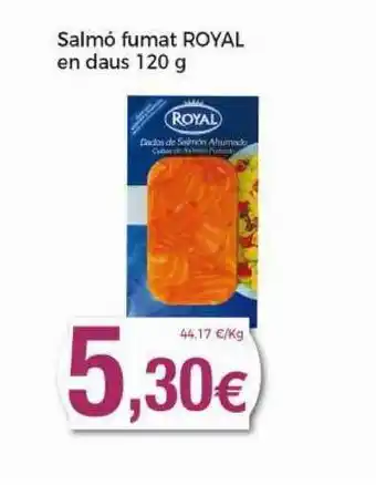 Keisy Salmó Fumat Royal En Daus 120g oferta