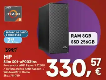 Worten Hp Slim S01-af0031ns oferta