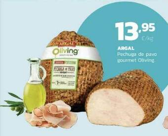 Supermercados Lupa Argal Pechuga De Pavo Gourmet Oliving oferta