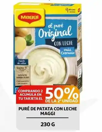 Alcampo Puré De Patata Con Leche Maggi 230G oferta