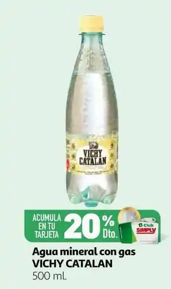 Alcampo Agua Mineral Con Gas Vichy Catalan oferta