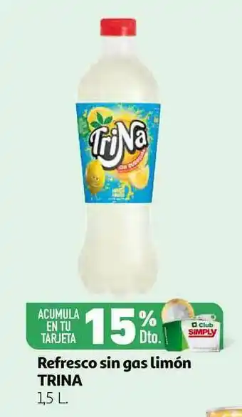 Alcampo Refresco Sin Gas Limón Trina oferta