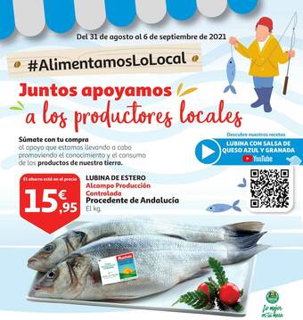 Alcampo Lubina De Estero oferta