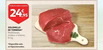 Alcampo Solomillo De Ternera oferta