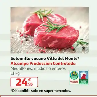 Alcampo Solimillo Vacuno Villa Del Monte oferta