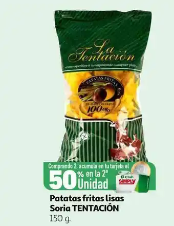 Alcampo Patatas Fritas Lisas Soria Tentación 150g oferta