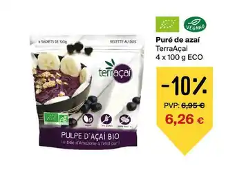 Veritas Puré De Azaí Terraaçai Eco 4x100g oferta