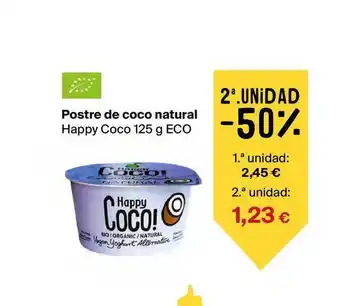Veritas Happy Coco Postre De Coco Natural 125g oferta