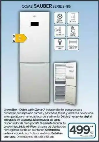 Tien 21 Sauber Combi Serie 3-185 oferta