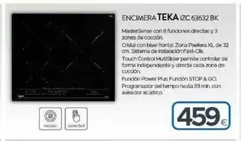 Tien 21 Teka Encimera IZC 63632 BK oferta