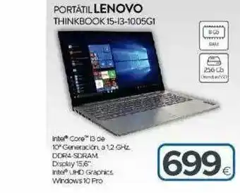 Tien 21 Lenovo Portátil Thinkbook 15-13-1005G1 oferta