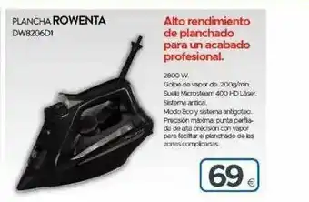 Tien 21 Rowenta Plancha DW8206D1 oferta