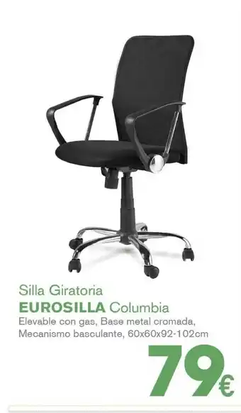 Punto de Informática Eurosilla Silla Giratoria Columbia oferta
