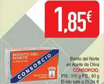 Masymas Consorcio Bonito Del Norte En Aceite De Oliva oferta