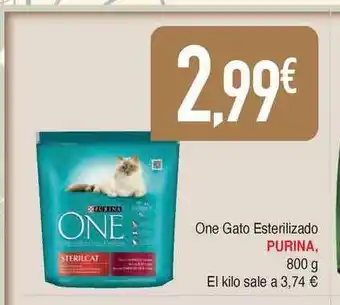 Masymas Purina One Gato Esterilizado 800g oferta