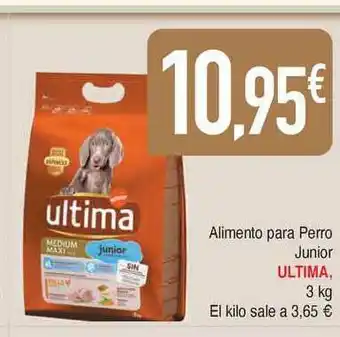 Masymas Ultima Alimento Para Perro Junior 3kg oferta
