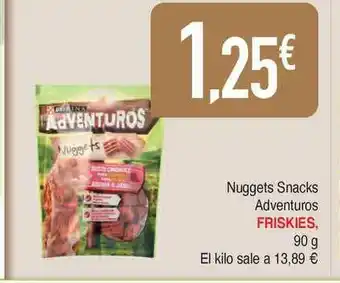 Masymas Friskies Nuggets Snacks Adventuros 90g oferta