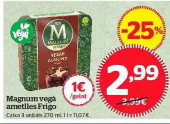 La Sirena Magnum Vegà Ametlles Frigo 270ml oferta