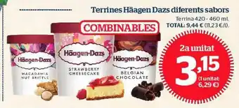 La Sirena Terrines Häagen Dazs Diferents Sabors oferta
