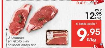 Eroski Entrecot Añojo Skin oferta