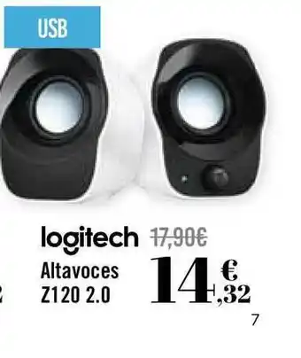 Carrefour Logitech Altavoces oferta