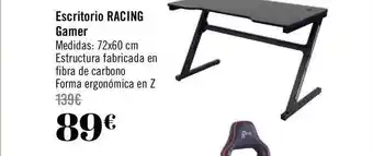 Carrefour Escritorio Racing Gamer oferta