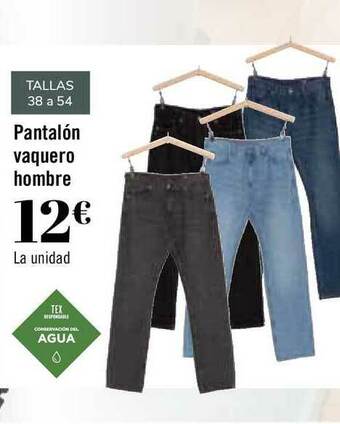 Carrefour Pantalón Vaquero Hombre oferta