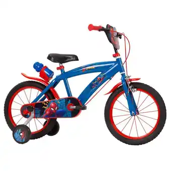 Decathlon Bicicleta niños spiderman marvel16 pulgadas 4,5-6 años rojo azul oferta