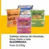 Supeco Galletas rellenas de chocolate elgorriaga oferta