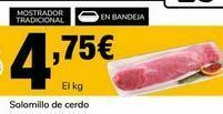 Supeco Solomillo de cerdo oferta