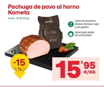 AhorraMas Pechuga de pavo al horno Kometa oferta