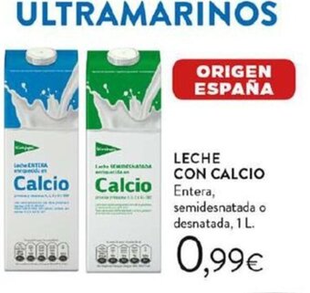 Hipercor LECHE CON CALCIO oferta