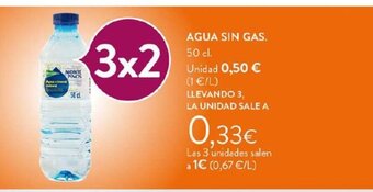 Hipercor AGUA SIN GAS oferta