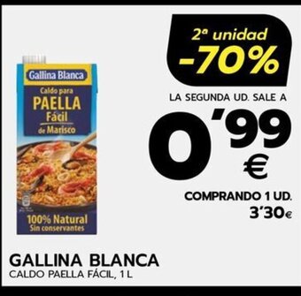 BM Supermercados GALLINA BLANCA CALDO PAELLA FÁCIL, 1 L oferta