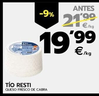 BM Supermercados TÍO RESTI oferta