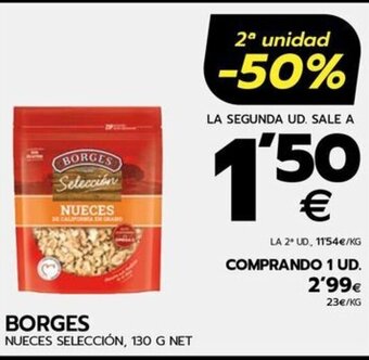 BM Supermercados BORGES NUECES SELECCIÓN, 130 G NET oferta